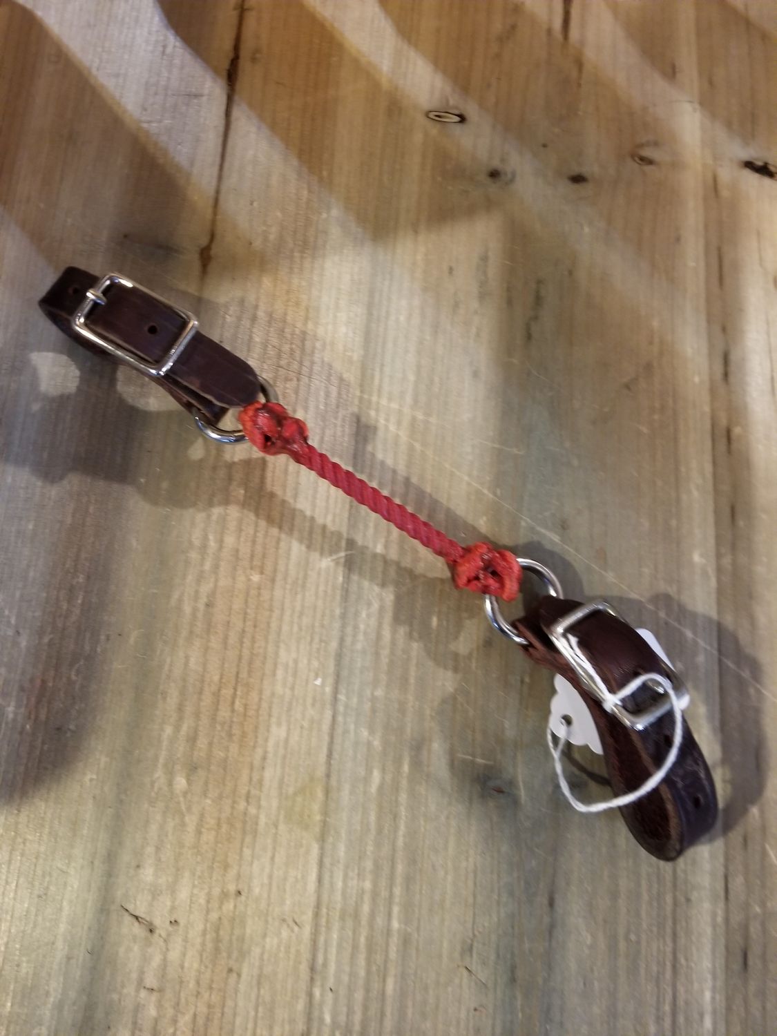 Curb Strap - Cowboy Rope Leather