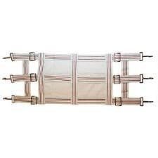Stall Guard w/ Solid Front Navy/Burg - 23" x 37"