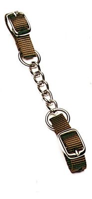 Curb Chain - Nylon Single Brown