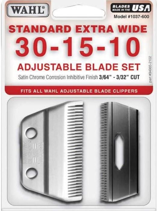 Wahl Standard Extra Wide Blades Extra Wide 30-15-10