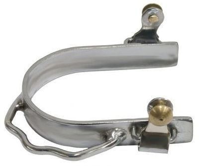 Spurs - Bumper Style Silver 3/4" Band - Ladies