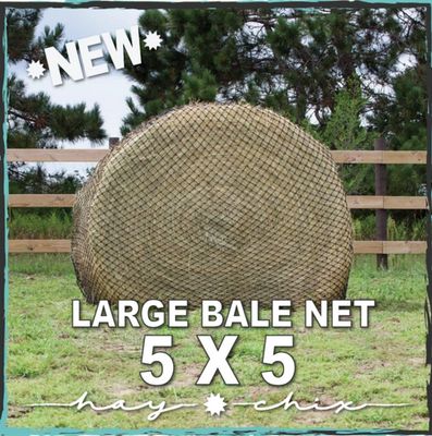 Hay Chix - "The Goldilocks" Round 5' Bale Net 1-3/4"