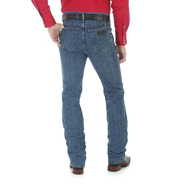 Men's Wrangler PBR Slim Fit Traditional Boot Cut Jeans