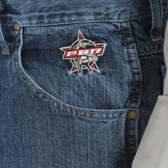 Men's Wrangler PBR Slim Fit Traditional Boot Cut Jeans