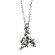 Necklace - Barrel Racer w/Cowboy Hat Box