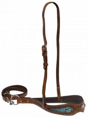 Tie Down & Noseband Set Teal Horse