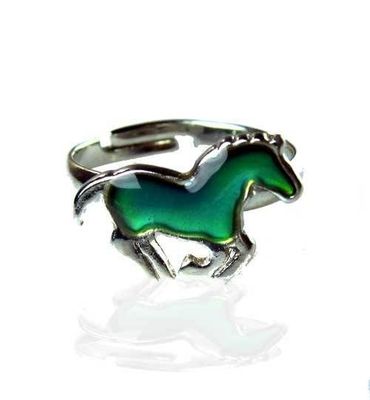 Ring - Galloping Pony Mood Ring single Ring - Galloping Pony Mood Ring single