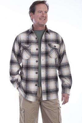 Men's Scully Brawney Flannel Plaid Shirt