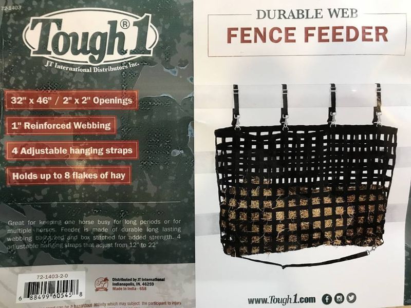 Fence Feeder, Slow Feed 2" Web