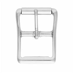 Nickel Plated Tongue Buckle - 1-3/8"