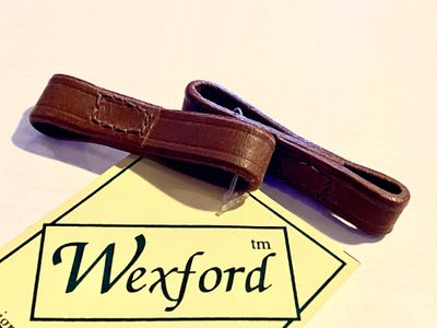 Bit Loops - Wexford Antique Leather Pair