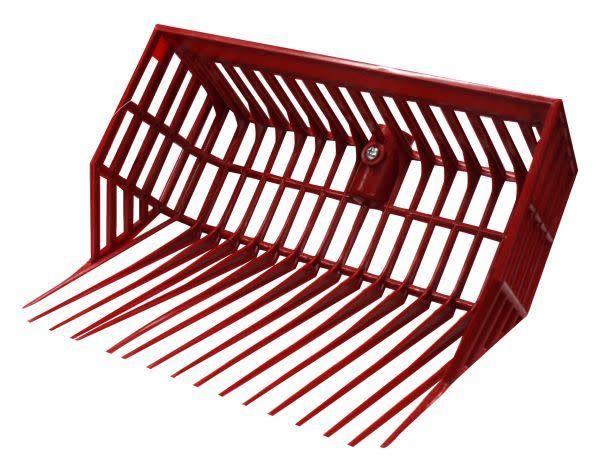 DuraPitch2 Basket Style Complete Fork, 13" x 16" - Red