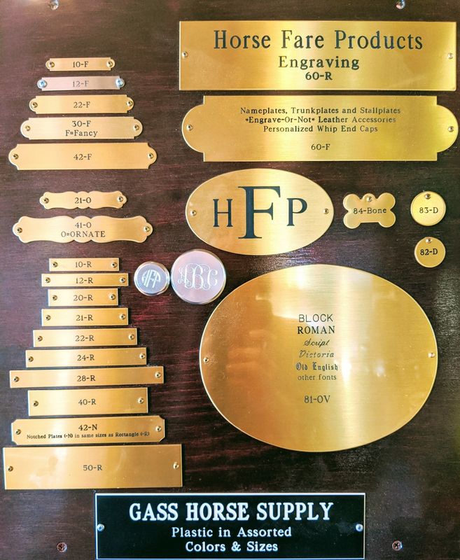 Engraved Plates & Tags