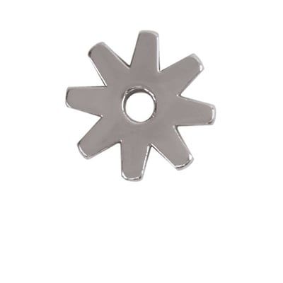 Replacement Rowel - Polished Spur Rowel SS 1", 8pts
