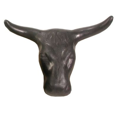 Roping Steer Head with Rods