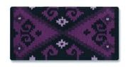 Mayatex Chaparral Wool Saddle Blanket Grape & Black, 36x34