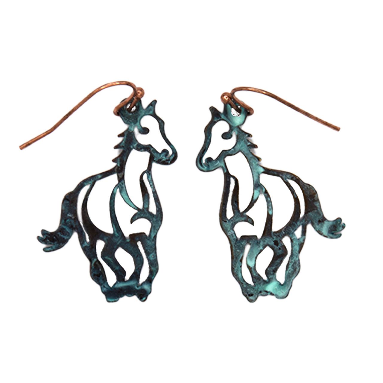 Earrings - Running Horse 