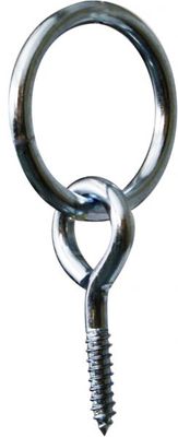Tie Ring with Screw Eye