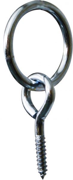 Tie Ring with Screw Eye