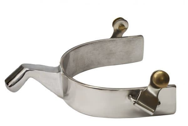 Spurs - Stainless Steel Humane Blunt End Shank