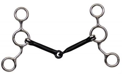Gag - Stainless Steel JR Cow-Horse Bit, 5 1/4"