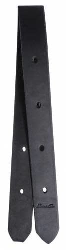 Heavy Leather Off Billet - Black 1.75"x34"