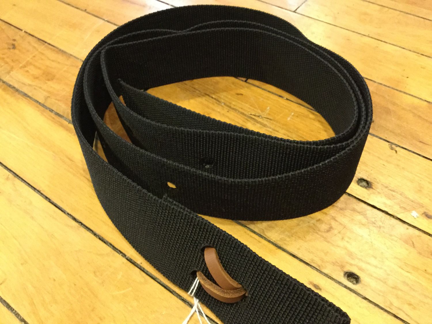 Showman Nylon Tie Strap Black Std