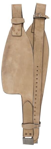 Smooth Leather Replacement Western Fenders