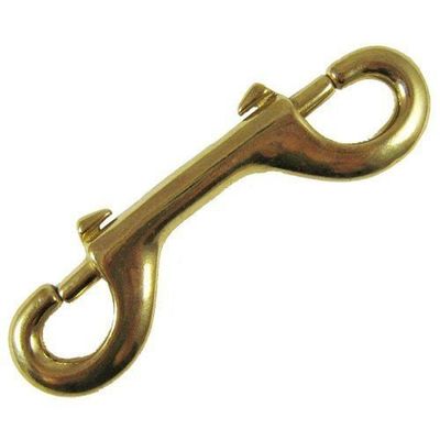 Double Ended Brass Snap - 4.5"