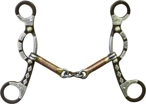 Gag - Three Piece Engraved Bit, 5.5"