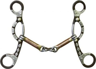 Gag - Three Piece Engraved Bit, 5.5"