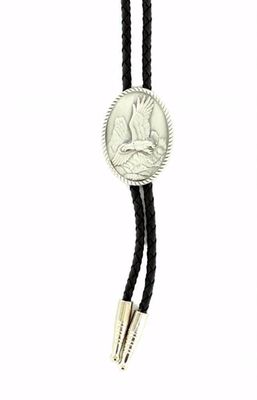 Bolo Tie - Pewter Eagle
