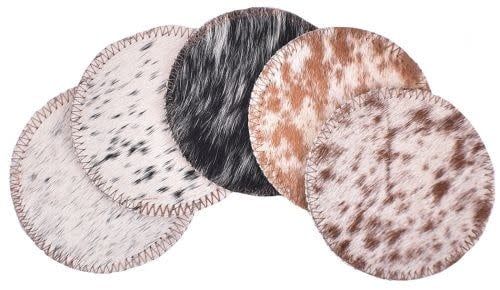 Cowhide Coaster - Individual