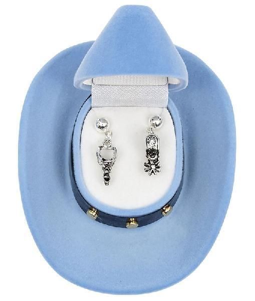 Earrings - Western Spur with Gift Box
