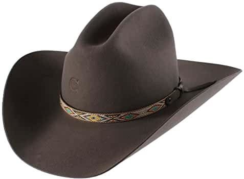 Charlie 1 Horse Run Away 4X Felt Hat, Granite Grey