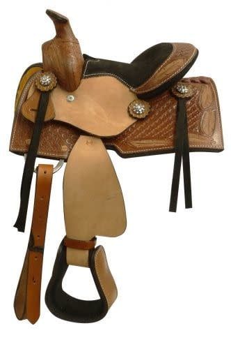 8" Mini Bar Saddle - Medium Oil