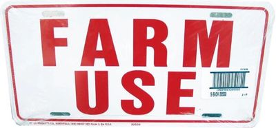 Farm Use ID Tags - 6"x 12"