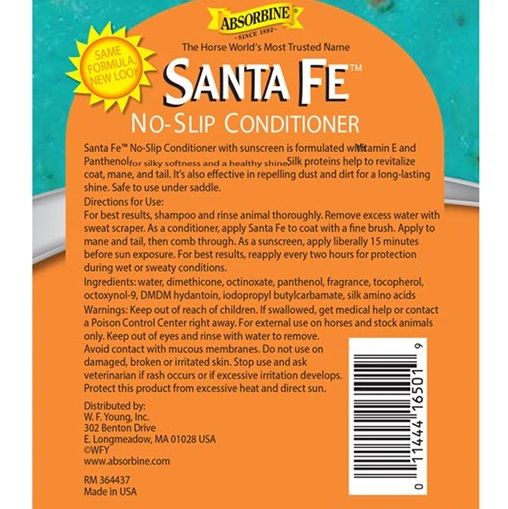 Absorbine Santa Fe Conditioner & Sun Screen - 32oz