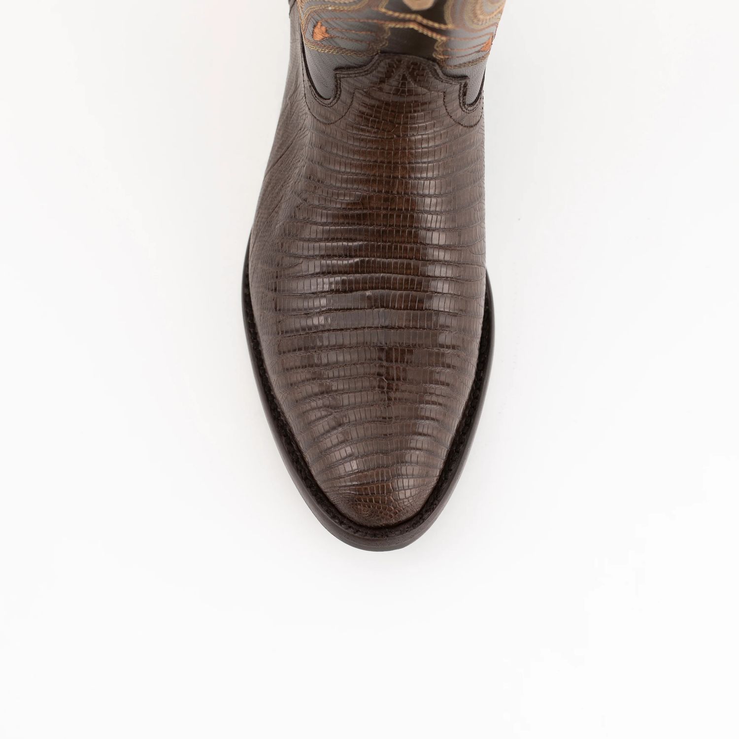 Men's Ferrini Brown Taylor Teju Lizard Western Boots