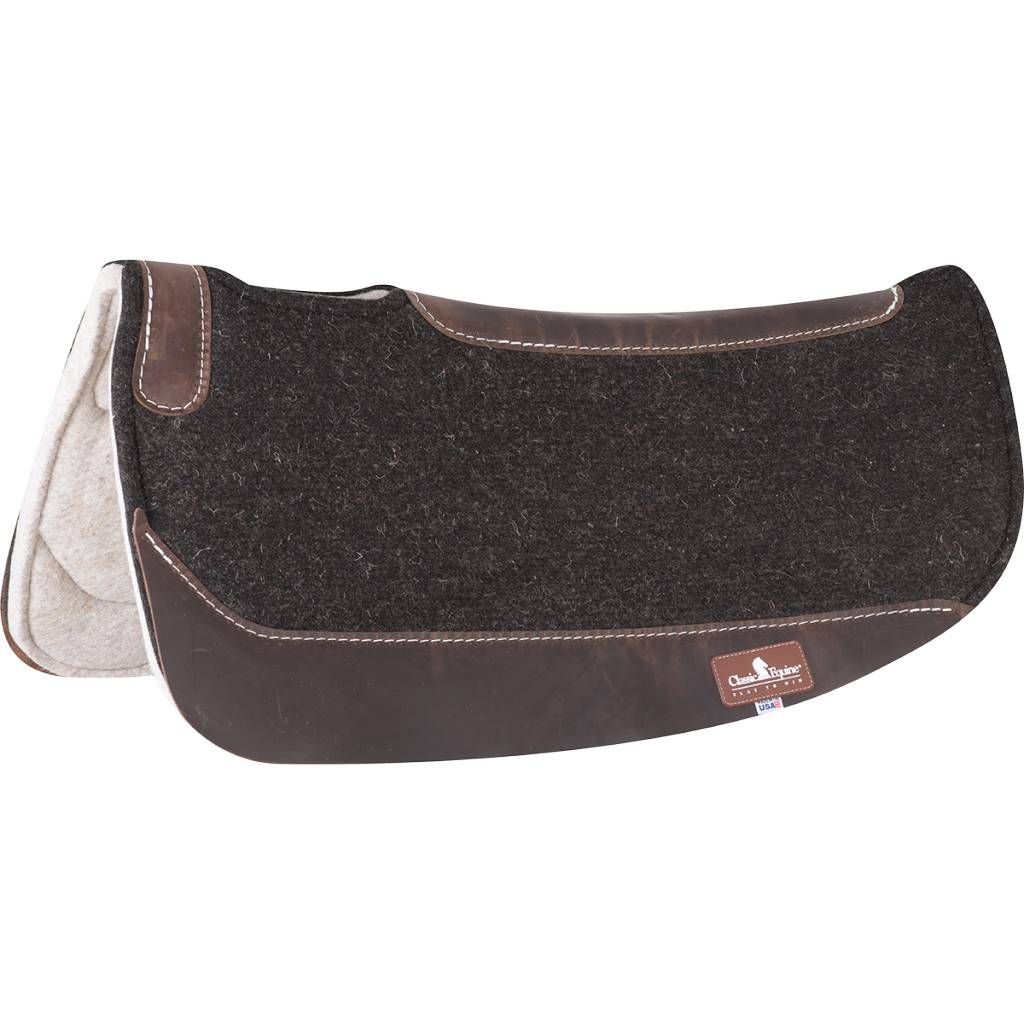 Classic Equine ESP Felt Top Round Barrel Saddle Pad