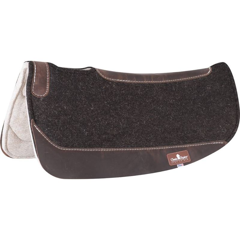 Classic Equine ESP Felt Top Round Barrel Saddle Pad