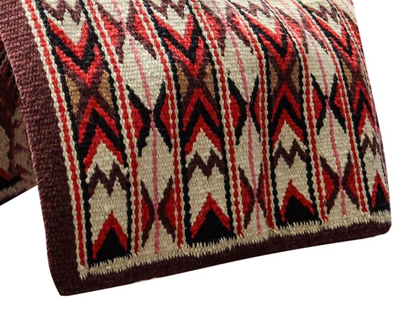 TuffRider Western Woven Saddle Blanket 34"x36"