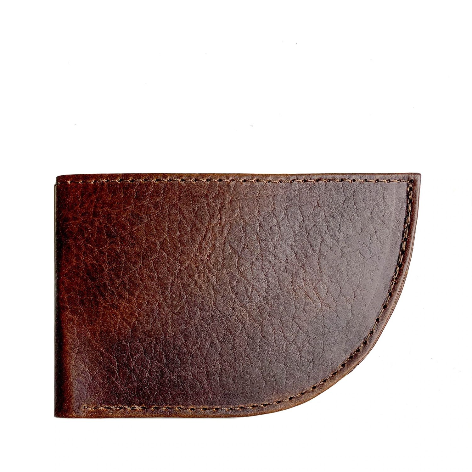 Wallet - Nantucket Front Pocket - Horween Bison Leather