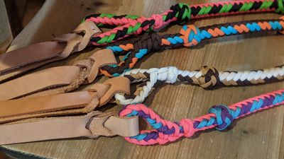 Quirt - Nylon Braided Handle - Assorted
