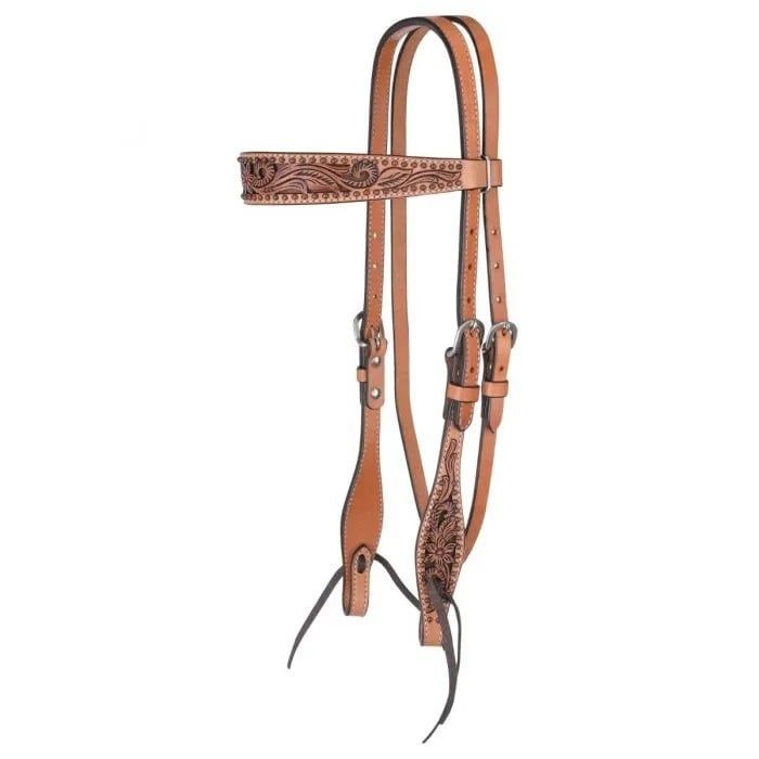 Headstall - Circle Y Classic Texas Flower