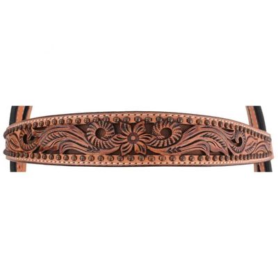 Circle Y - Headstall Classic Texas Flower