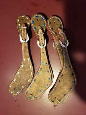 Circle L Buckstitch Spur Strap - Adult