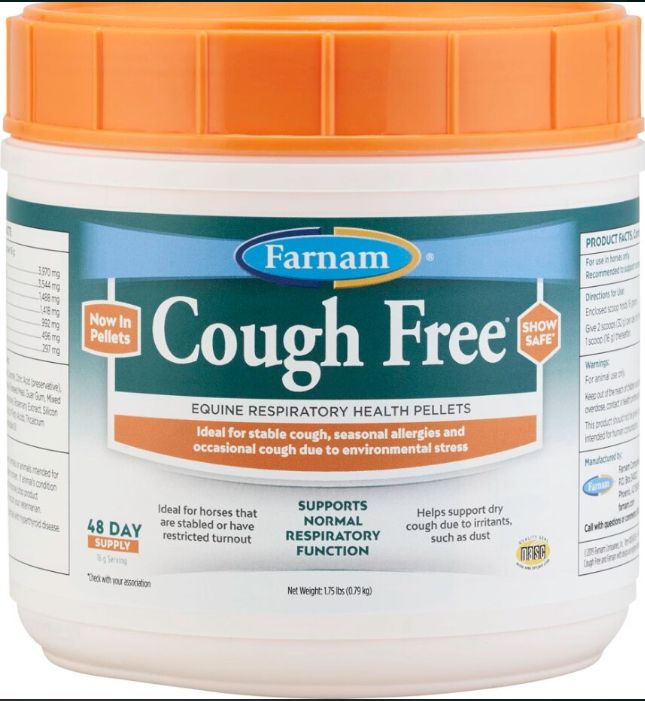 Cough Free Equine Respiratory Pellets - 1.75Lb