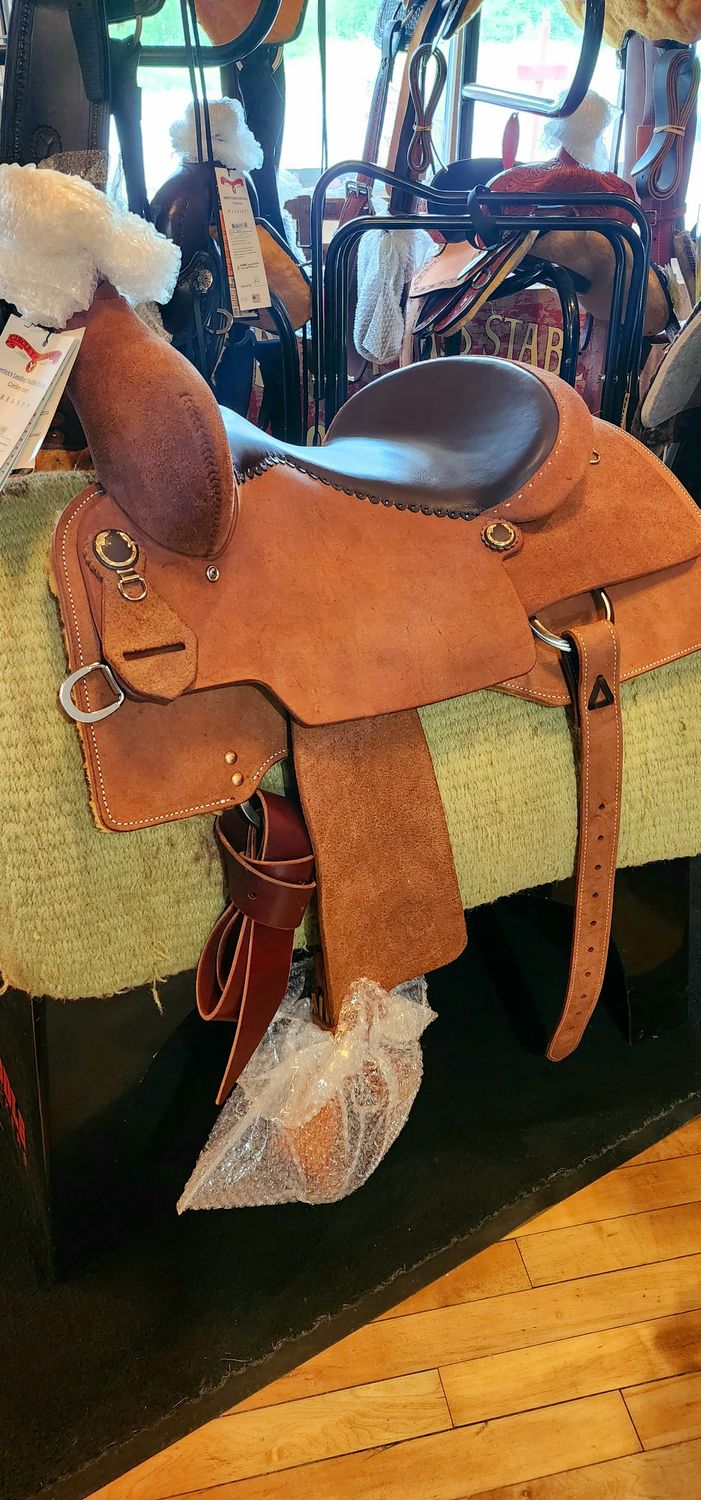 16.5" Wide Circle Y Cody Crow Ranch Rider Reiner/Versatility