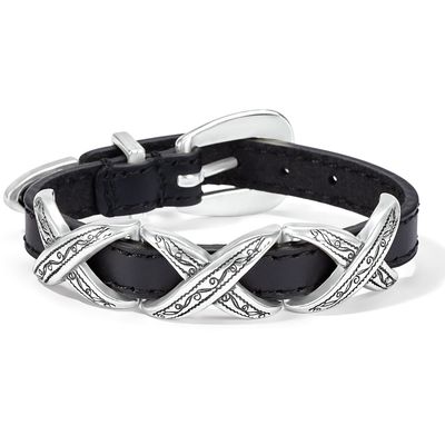 Bracelet - Kriss Kross Etched